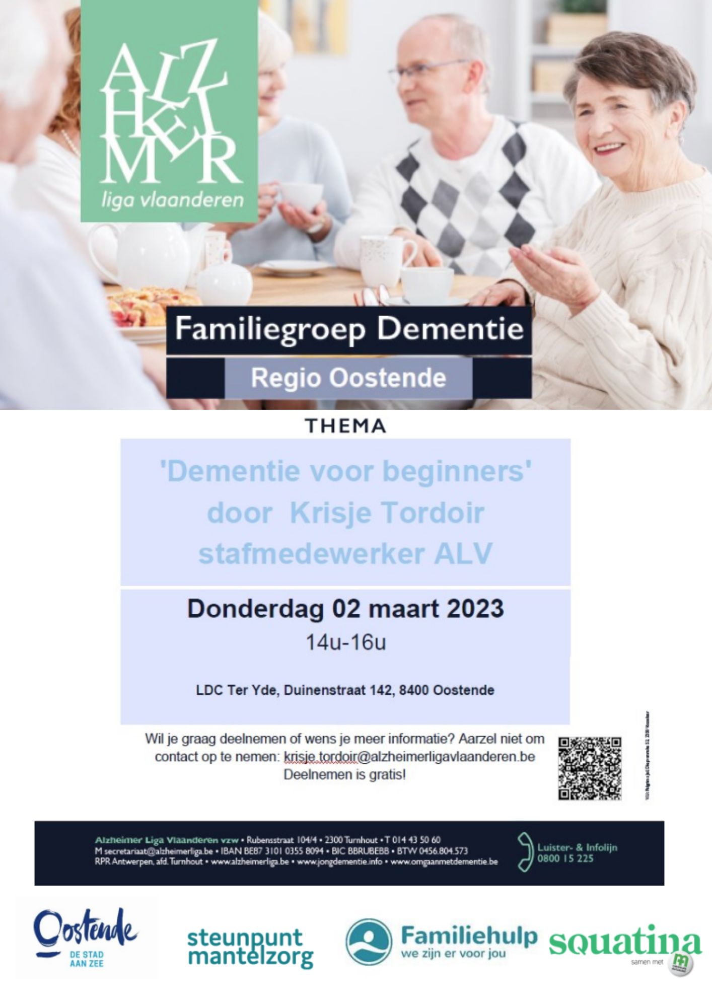 Familiegroep Dementie Oostende 2023